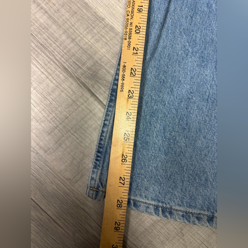 NWT Everlane The '90s Cheeky Straight Jean Color Vintage Sunbleached Blue Sz 31 - Picture 8 of 8